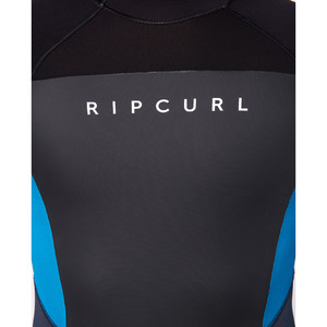 2023 Rip Curl Heren Omega 3/2mm Gbs Rug Ritssluiting Wetsuit 111MFS - Blue